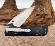 Smith & Wesson 1105622 M&P Wood Handle Linerlock Folding Pocket Knife (16)