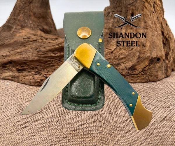 COYOTE USA by COLONIAL KNIFE CO Vintage Medium Lockback Folding Pocket Knife -31 COYOTE USA by COLONIAL KNIFE CO Vintage Medium Lockback Folding Pocket Knife -31