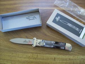 Hubertus Knife Shellpuller Patronenzieher Solingen Germany Brazilian Horn Large Size 11 UNUSED NIB.