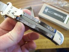 Hubertus Knife Shellpuller Patronenzieher Solingen Germany Brazilian Horn Large Size 11 UNUSED NIB.