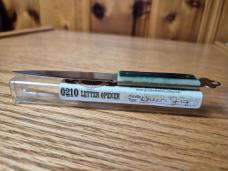 Great Eastern Cutlery 0210 Green Jigged Bone Letter Opener, NEW, MINT 1 of only 10 made! 