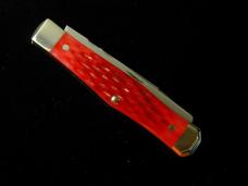 Napanoch Knife Co. Precious Stone Jigged Bone Mortician Coffin Jack Knife Rare 1 of 9 COA USA Made