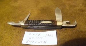 1993 CASE XX UTILITY KNIFE 640045R PRE OWNED FROM STORAGE AS SHOWN VERY NICE ADDITION
