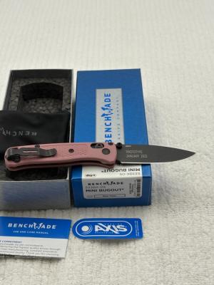 Benchmade 533BK-05 Mini Bugout Prototype Discontinued New In Box Made In USA
