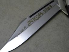 Case XX USA Bone 1 of 6,000 NKCA Coke Bottle Lockback Knife 1983