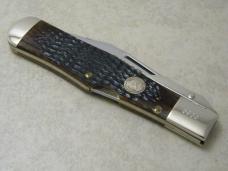 Case XX USA Bone 1 of 6,000 NKCA Coke Bottle Lockback Knife 1983