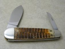 Case USA 1989 NKCA ROG 62070 SS Rogers Bone Large Sleeveboard Club Knife