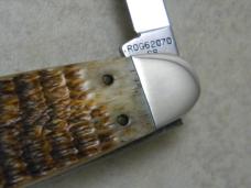 Case USA 1989 NKCA ROG 62070 SS Rogers Bone Large Sleeveboard Club Knife