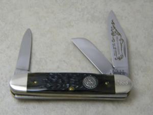 Case Tested XX USA G6345 1/2 Bone 1987 NKCA Club Knife
