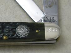 Case Tested XX USA G6345 1/2 Bone 1987 NKCA Club Knife