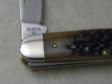 Case Tested XX USA G6345 1/2 Bone 1987 NKCA Club Knife
