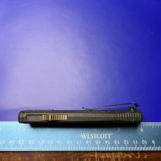 Benchmade Shootout OTF Automatic Knife 5370 Black and Tan