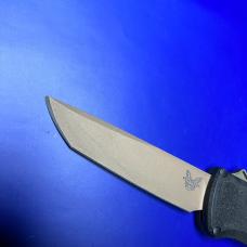 Benchmade Shootout OTF Automatic Knife 5370 Black and Tan