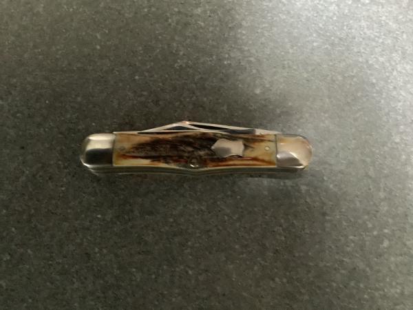 1991Winchester USA Stag Swell Center Whittler, 3902 S 1991Winchester USA Stag Swell Center Whittler, 3902 S