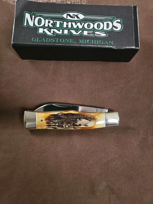 Northwoods Gladstone Gunstock Stag Jack 