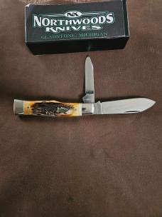 Northwoods Gladstone Gunstock Stag Jack 