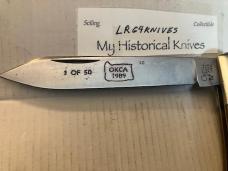 CUSTOM MADE FOLDING HUNTER BY CARGILL CRIPPLE CREEK
