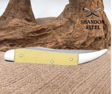 Case Cutlery XX Yellow Fish Scaler Disgorger Clip Pt Folding Pocket Knife 120
