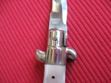 Vintage "MADE IN ITALY" 1960's Kriss 8" Italian Manual STILETTO Knife.
