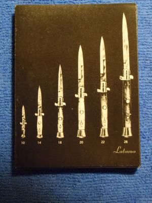 Vintage 1950's Latama Switchblade Stiletto Knife magnets