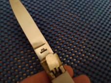 Vintage FES Rostfrei Lever Auto 7.5" White Pearlex