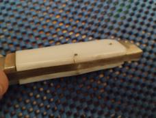 Vintage FES Rostfrei Lever Auto 7.5" White Pearlex