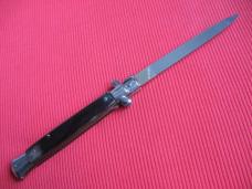 Vintage 11" Unique Horn ITALIAN STILETTO Switchblade Knife