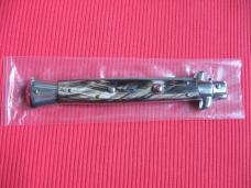 Vintage 11" Unique Horn ITALIAN STILETTO Switchblade Knife