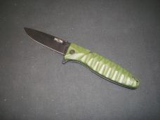 Wild Boar Folding Knife Green Lock Back WB1010 Assist opening New