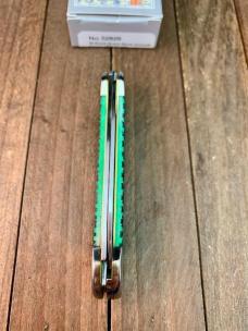 Case Canoe Bright Green Lucky Clover Jigged 2021 1 of 500