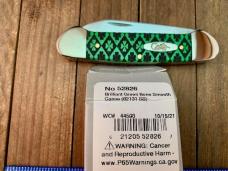 Case Canoe Bright Green Lucky Clover Jigged 2021 1 of 500