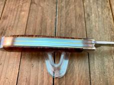 Kabar Razor Mini Trapper Quince Burl Wood 1989