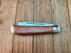 Kabar Razor Mini Trapper Quince Burl Wood 1989