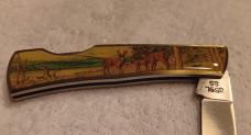 Case XX 059L SS White Tail Deer, in original box, never used.  Vintage 1992