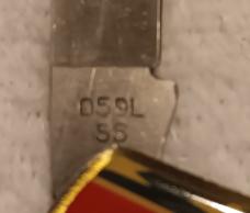 Case XX 059L SS Confederate Flag, in original box, never used.  Vintage 1992