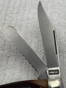 Schrade Old Timer USA 89OT 3 Blade Stockman Pocket Knife (75)