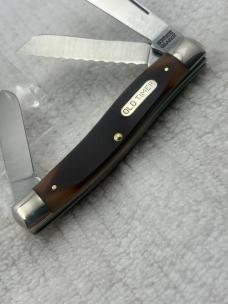 Schrade Old Timer USA 89OT 3 Blade Stockman Pocket Knife (75)