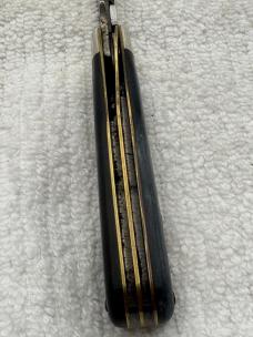 I*XL Sheffield England Vintage Hawkbill Liner Lock 2 Blade Pocket Knife (83)
