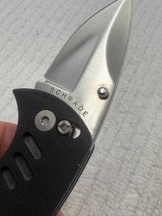 Schrade USA Vintage Spitfire Folder Very Rare And Hard To Find (47)