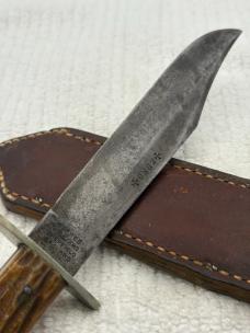 Alfred Williams Sheffield England EBRO Fixed Blade Vintage Hunting Knife (14)