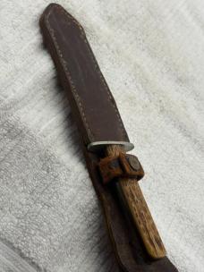 Alfred Williams Sheffield England EBRO Fixed Blade Vintage Hunting Knife (14)