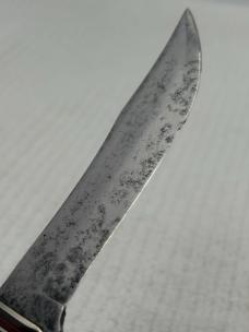 Western Boulder Co USA Vintage Fixed Blade Sheath Knife (4)
