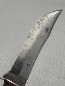 Western Boulder Co USA Vintage Fixed Blade Sheath Knife (4)