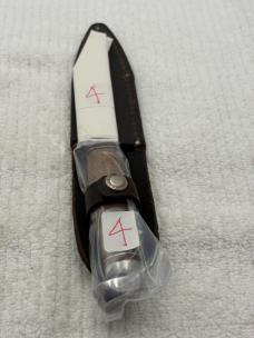 Western Boulder Co USA Vintage Fixed Blade Sheath Knife (4)