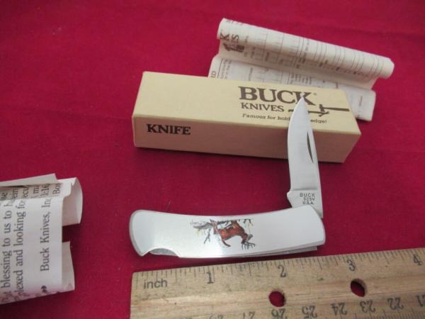 Buck Metal Handle Gent Model # 525 Buck Metal Handle Gent Model # 525