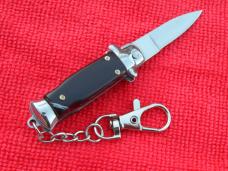 New 3-3/4" "Corpo-di-Vespa" Wasp Blackhorn Stiletto keychain Switchblade Knife II
