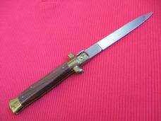 Rare Vintage Italian Slip Joint 9" Non Locking Stiletto Switchblade Knife - Mint