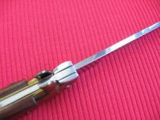 Rare Vintage Italian Slip Joint 9" Non Locking Stiletto Switchblade Knife - Mint
