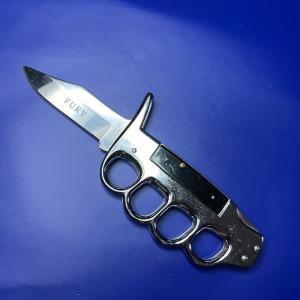 "FURY" Japan Knuckle Duster Folding Knife