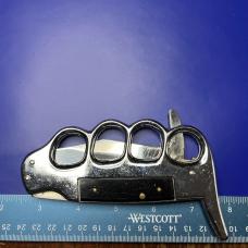"FURY" Japan Knuckle Duster Folding Knife